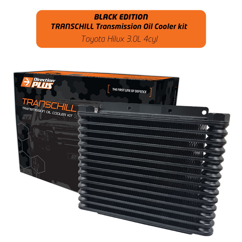 TransChill Arctic Black Transmission Cooler Kit Toyota Hilux N70 (TCB612DPK)