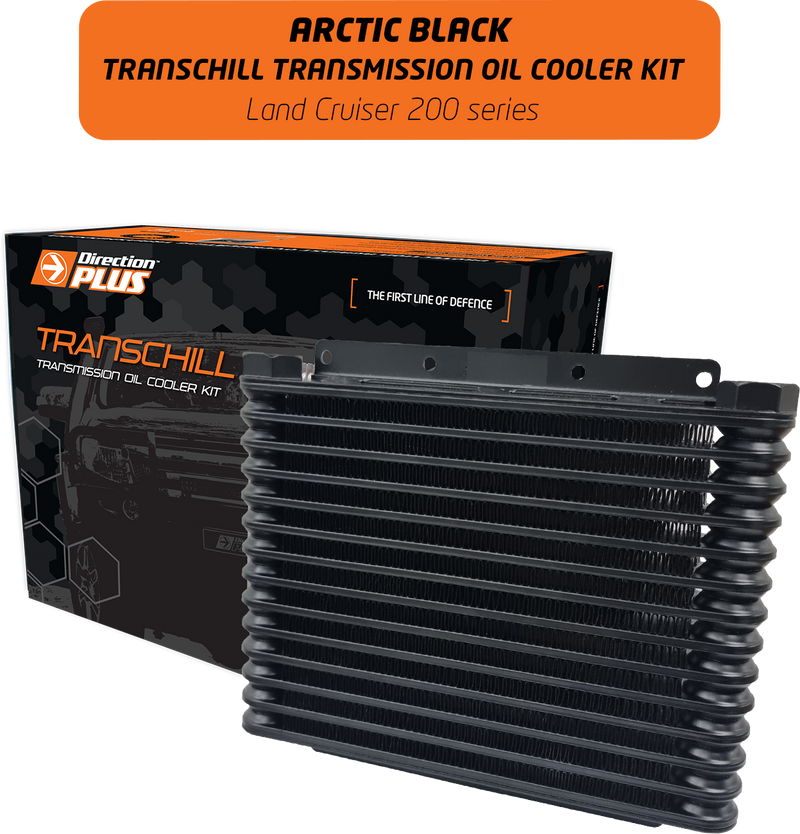 TransChill Arctic Black Transmission Cooler Kit Toyota LandCruiser 200 Series (TCB615DPK)