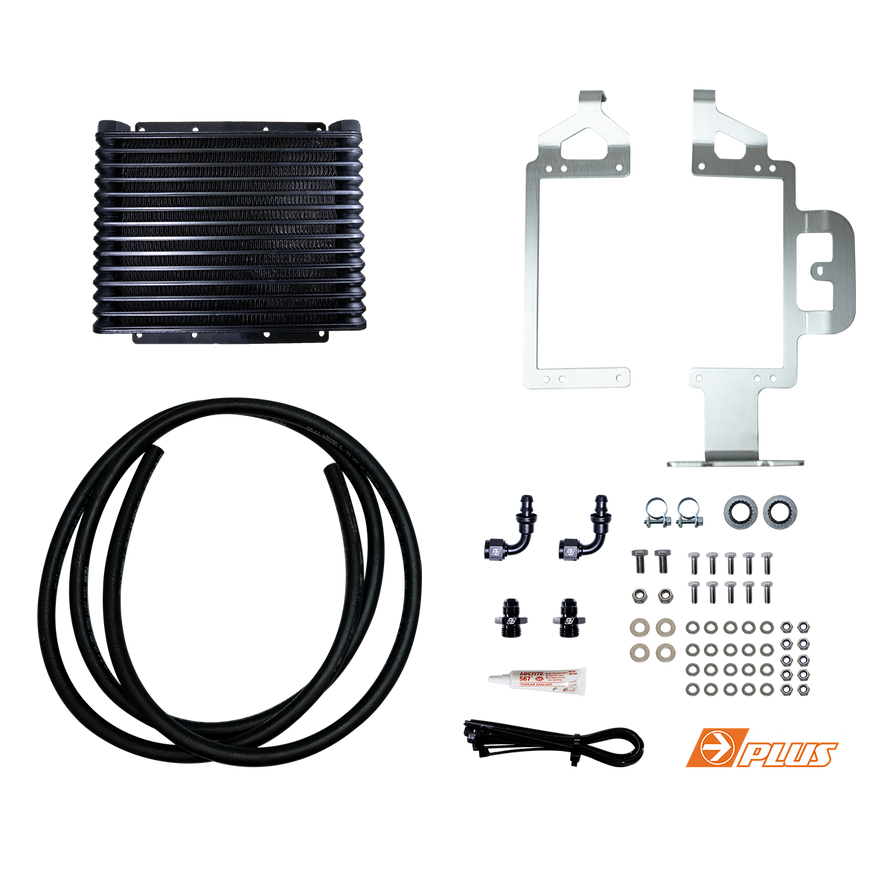 TransChill Arctic Black Transmission Cooler Kit Toyota LandCruiser 70 Series (TCB648DPK)