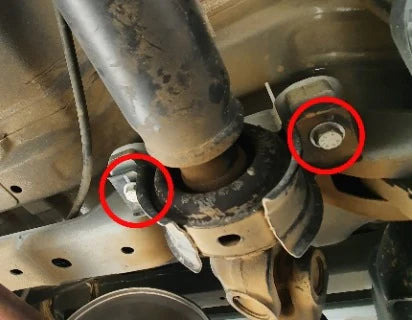 Tough Dog Centre Bearing Spacers LDV T60 2017+