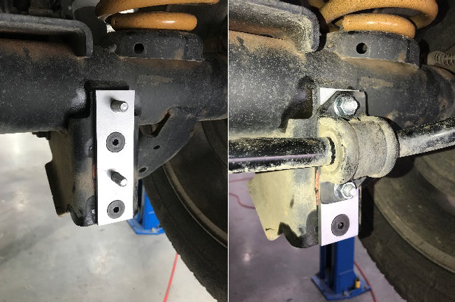 Tough Dog Sway Bar Relocation Bracket Dodge Ram DS 1500