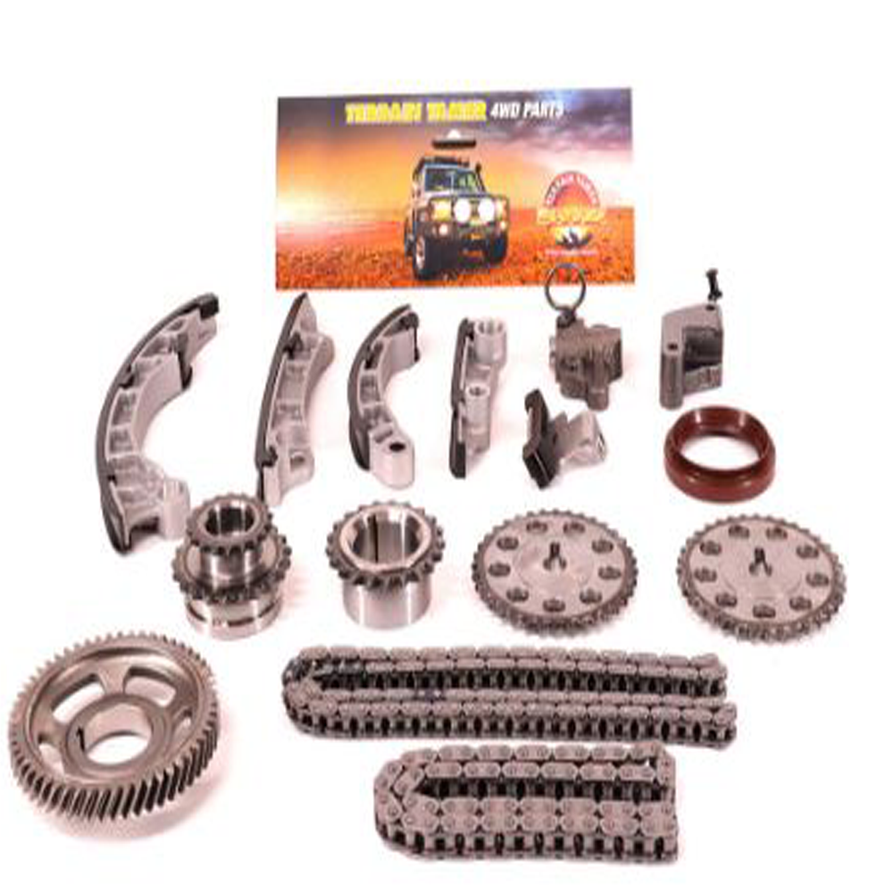 TIMING CHAIN KIT INCLUDING GUIDES AND GEARS