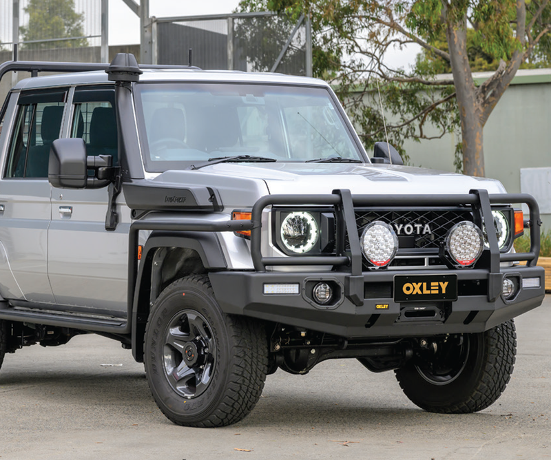 OXLEY Bull Bar Kit for Toyota LandCruiser 79 Series Dual Cab