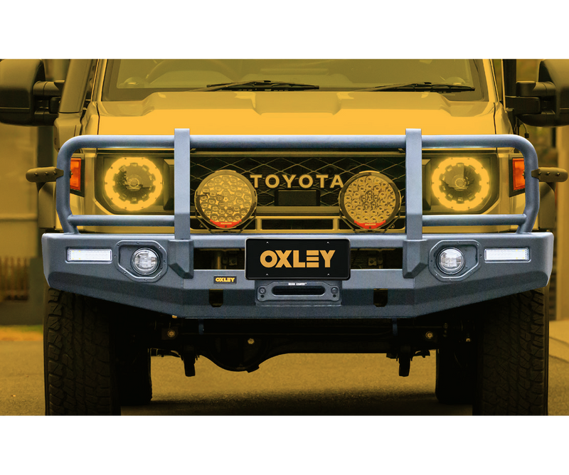 OXLEY Bull Bar Kit for Toyota LandCruiser 79 Series Dual Cab