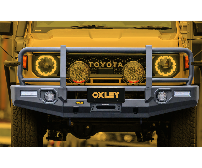 OXLEY Bull Bar Kit for Toyota LandCruiser 79 Series Single Cab