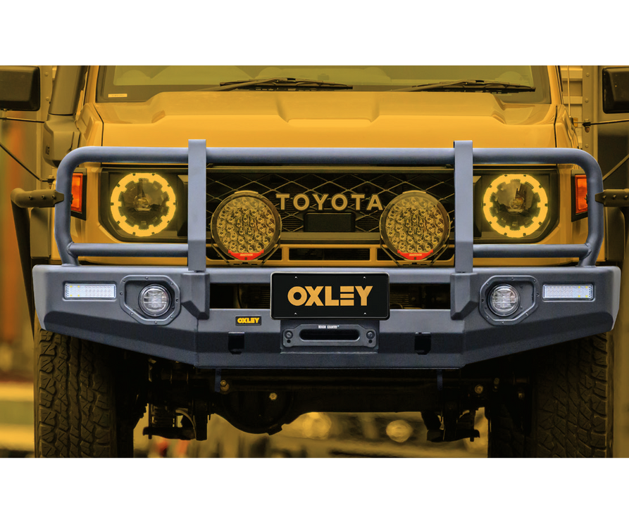 OXLEY Bull Bar Kit for Toyota LandCruiser 79 Series Single Cab