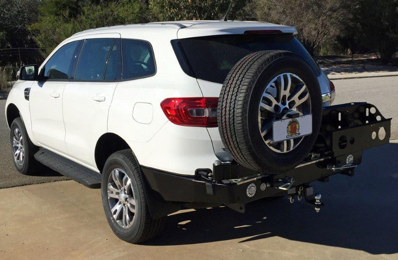 Twin Wheel Carrier Rear Bar (Complete) Suitable For Ford Everest Wagon 2015-2022