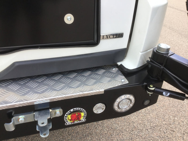 Twin Wheel Carrier Rear Bar (Complete) Suitable For Mitsubishi Pajero NS on 2006-2021 (TWCNS)