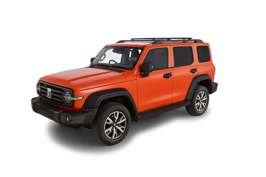 Rhino-Rack Sportz Black 2 Bar Roof Rack – GWM Tank 300 Gen 1 5dr SUV