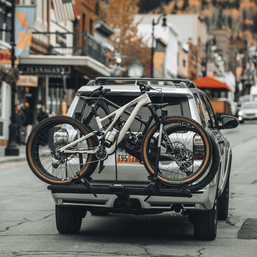Thule Verse 2" Hitch Platform Bike Rack for 2 Bikes – No Frame Contact, eBike & Fat Bike Compatible, Tilt Access, Lockable | Model 903452
