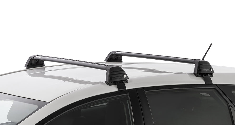 Rhino-Rack Vortex ROC25 Flush Black 2 Bar Roof Rack for Holden Jackaroo LWB 4×4