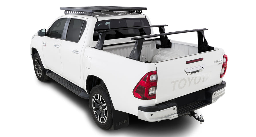 Rhino-Rack Reconn-Deck 2 Bar Vortex Ute Tub System for / Suitable for Toyota Hilux SR5 Gen 8 4×4