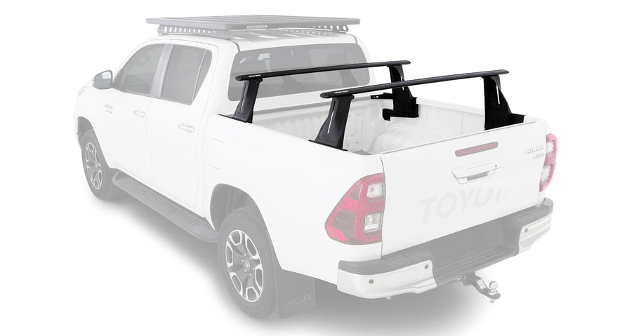 Rhino-Rack Reconn-Deck 2 Bar Vortex Ute Tub System for / Suitable for Toyota Hilux SR5 Gen 8 4×4