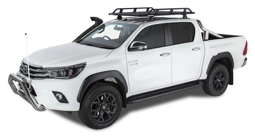 Rhino-Rack Pioneer Tradie (1528mm x 1236mm) RLT600 Roof Platform Suitable for Toyota Hilux Gen 8 4×4