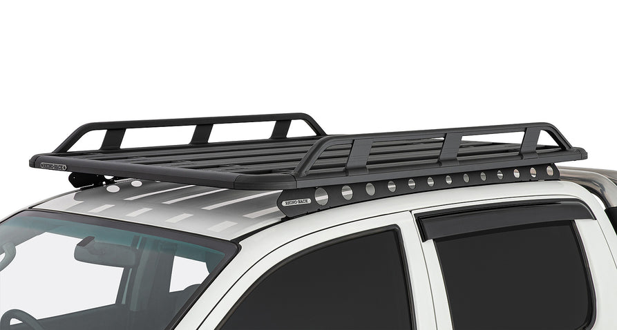 Rhino-Rack Pioneer Tradie Platform (1528mm x 1236mm) with Backbone for Toyota Hilux Gen 7 Dual Cab 4×4