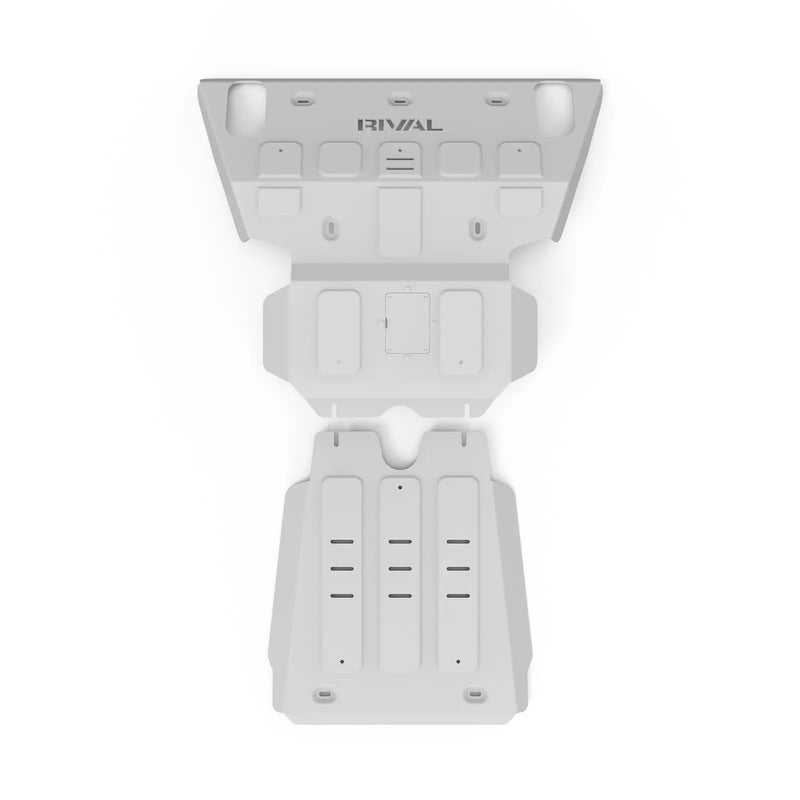 Aluminium Bash Plate Set (Radiator, Engine, Transmission) Suitable For Toyota Hilux (2005-2014)