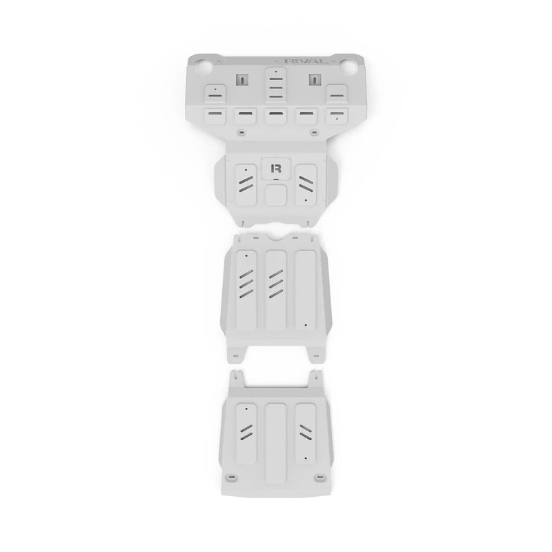 Aluminium Bash Plate Set (Radiator, Engine, Transmission, Transfer Case) Suitable For Toyota Hilux (2015-2025)