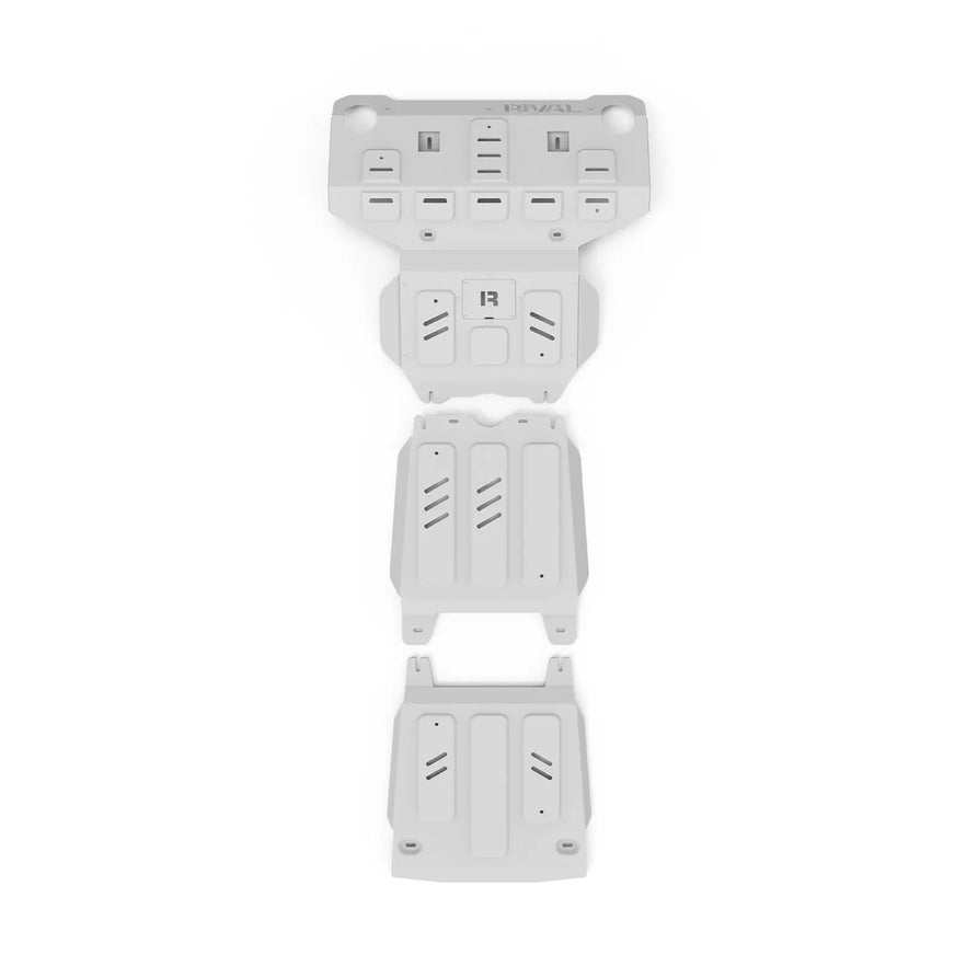 Aluminium Bash Plate Set (Radiator, Engine, Transmission, Transfer Case) Suitable For Toyota Hilux (2015-2025)