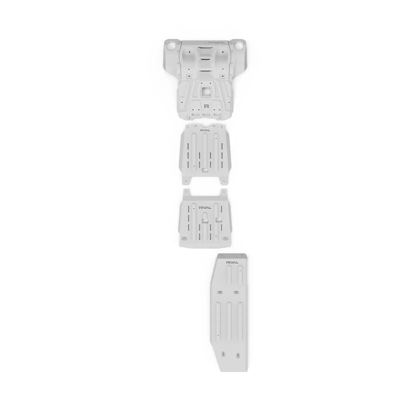 Aluminium Bash Plate Set (Radiator, Engine, Transmission, Transfer Case, Fuel Tank) Suitable For Toyota Hilux (2015-2025)