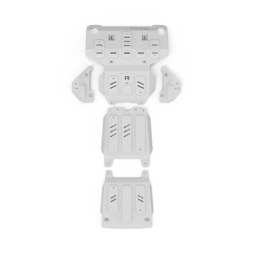 Aluminium Bash Plate Set (Radiator, Engine, Transmission, Transfer Case, Lower Control Arms) Suitable For Toyota Hilux (2015-2025)