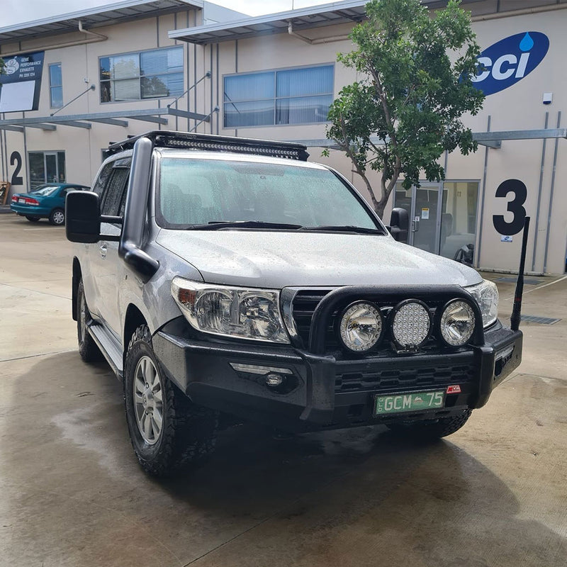 Toyota Landcruiser 200 Series 5" Stainless Steel Snorkel Kit (Mid Entry)