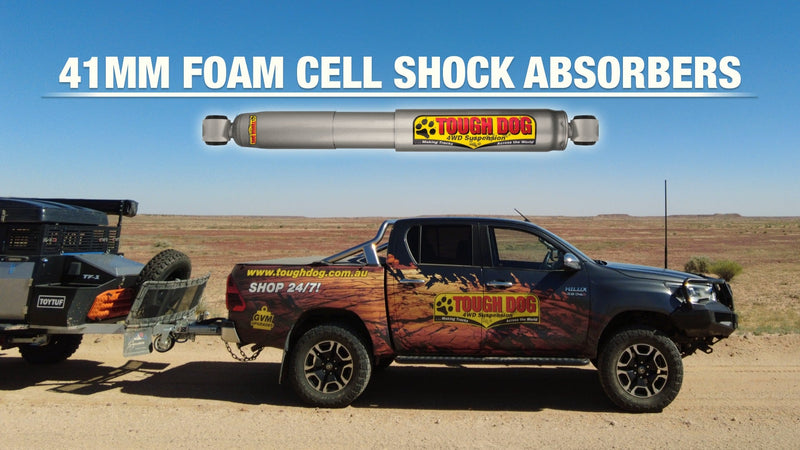 Tough Dog Rear Foam Cell Shocks Toyota Hilux 2015 - 2025