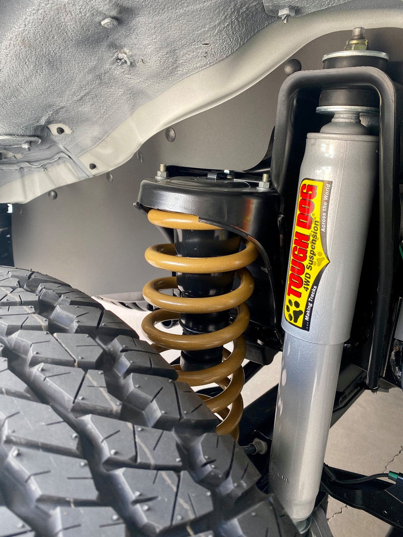 Tough Dog Front Foam Cell Shocks 76 Series Toyota LandCruiser