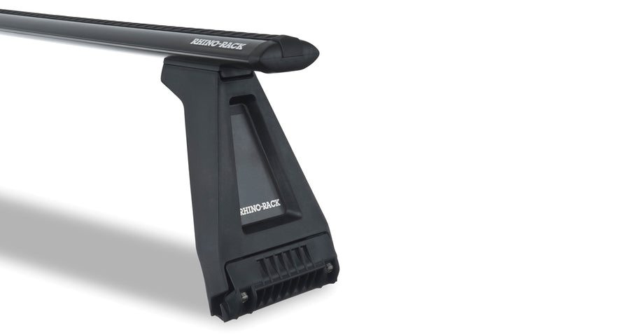 Rhino-Rack Vortex RL210 Black 2 Bar Roof Rack for Toyota LandCruiser 75/77 Series, 78 Series and Sahara 60 Series 4×4