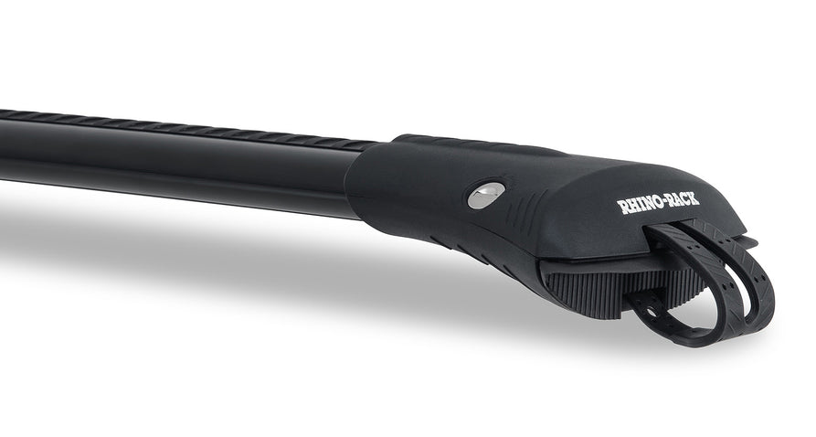 Vortex StealthBar Black 2 Bar Roof Rack for Toyota Prado 120 Series 4×4