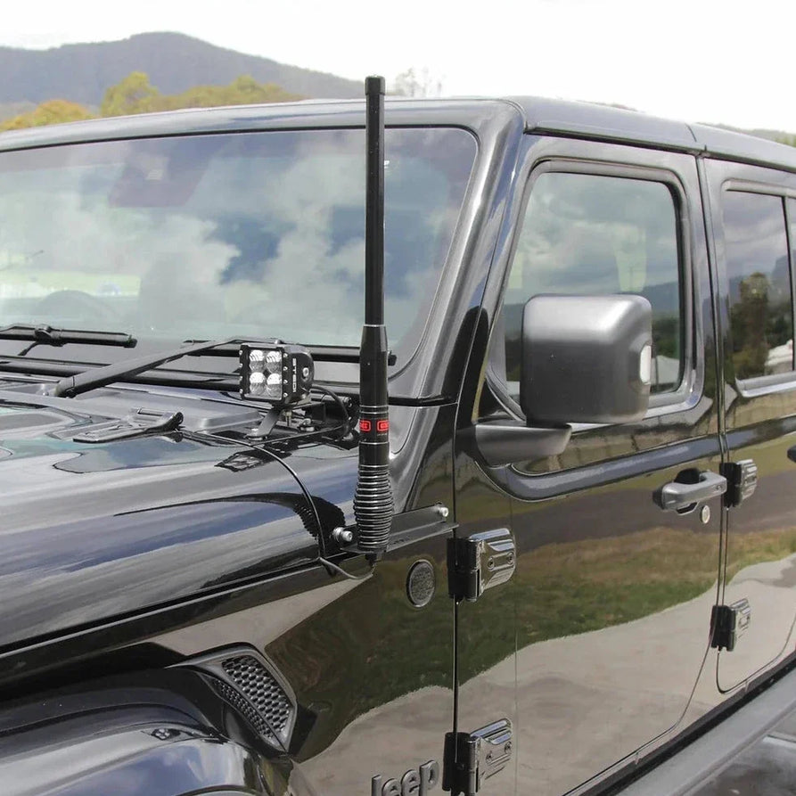 GMF4x4 Jeep Wrangler JL Fender Aerial UHF Bracket 073-FB