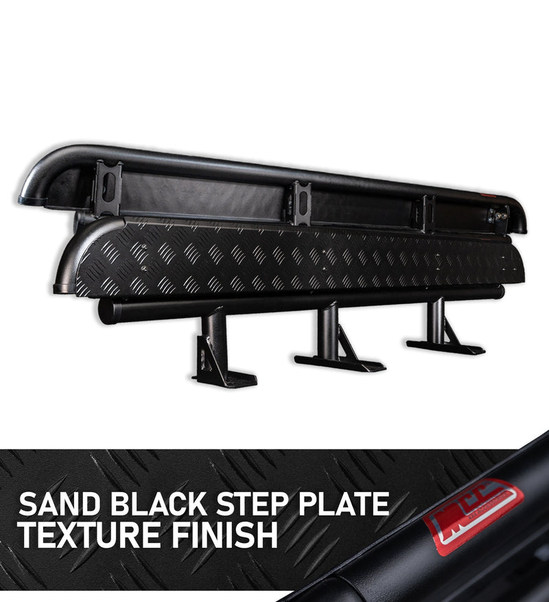 Land Cruiser 300 Series 2022-On - 309SBK Side Step Package (Sand Black) - SKU MCC-01023-309SBS
