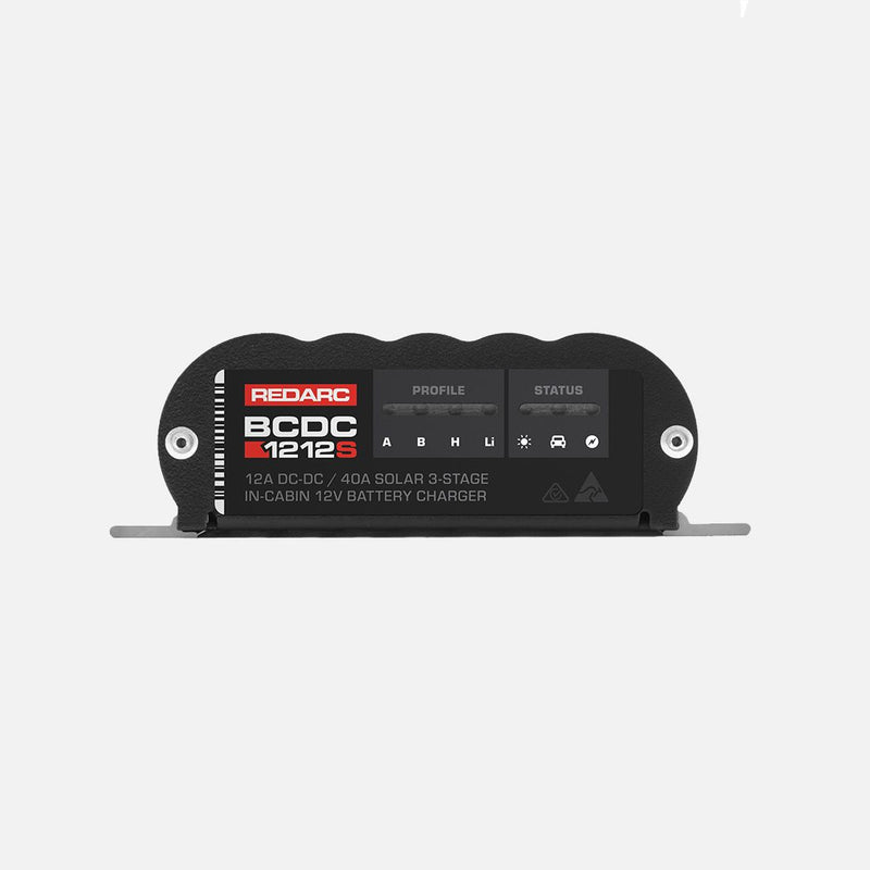 REDARC BCDC Trailer S 12A Vehicle to Trailer Charger with Solar