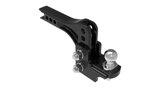 Tow Ball Riser Hayman Reese Adjustable Towball Mount Kit – 114mm Drop / 89mm Rise ...
