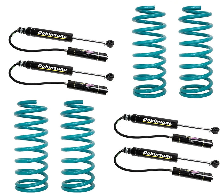 Dobinsons MRR remote reservoir lift kit Suitable For Toyota LandCruiser 80/105 Series - shocks and coil springs