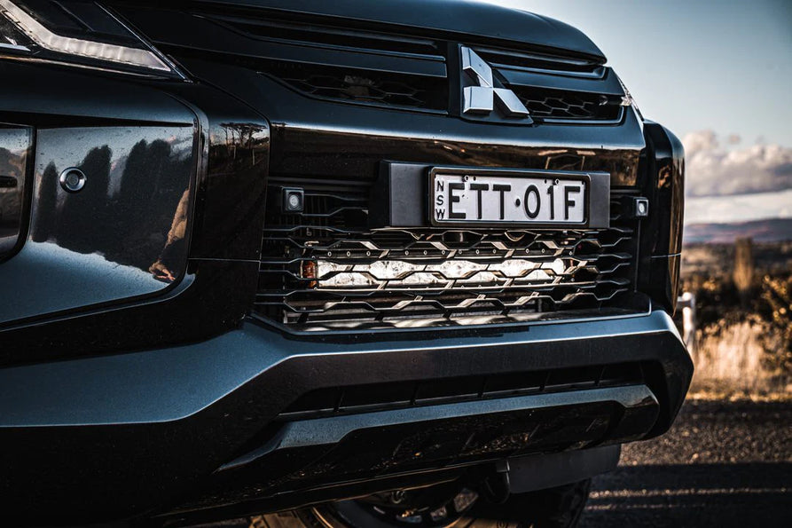 TrailBait Mitsubishi MR Triton Behind-Grille Light Bar