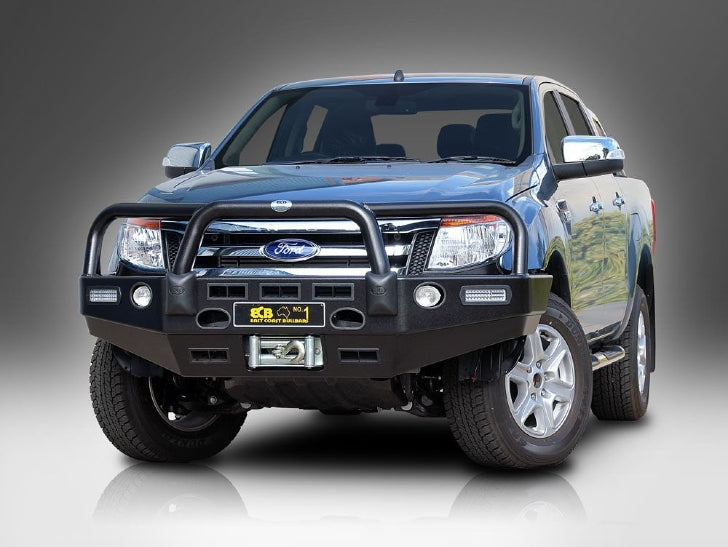 FORD RANGER PX Winch Bullbar with Bumper Lights (10/11 to 06/15)