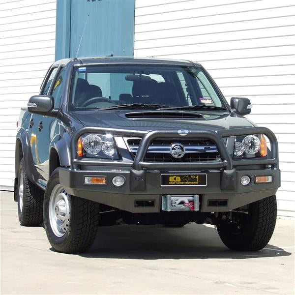 HOLDEN COLORADO Winch Bullbar with Bumper Lights (09/08 to 05/12)