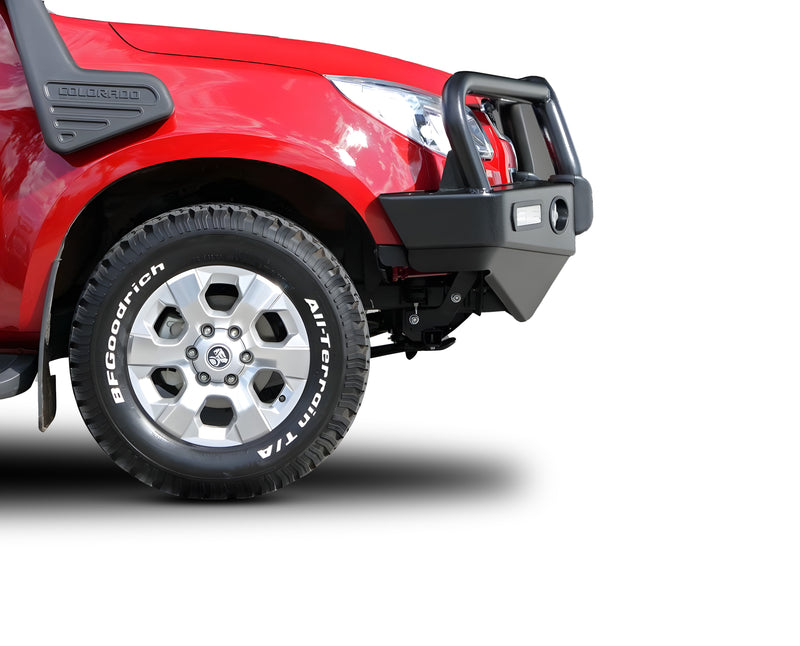 HOLDEN COLORADO Winch Bullbar with Bumper Lights (06/12 to 06/16)
