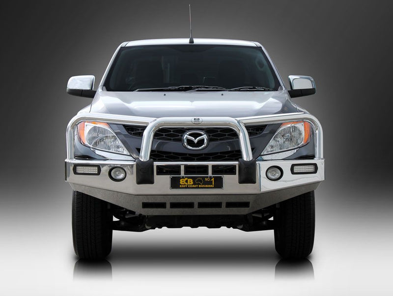MAZDA BT-50 Bullbar with Bumper Lights (10/11 to 03/18)