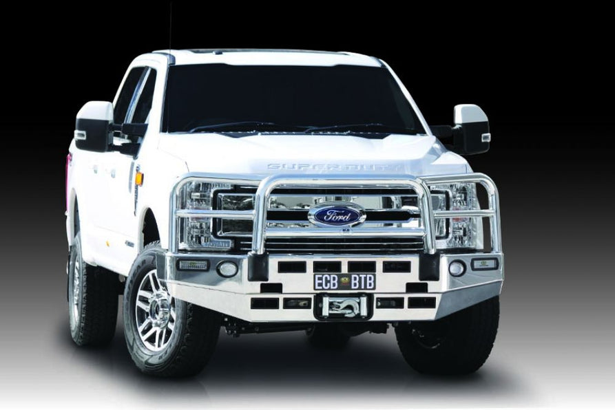 FORD F250 SUPER DUTY Winch Bullbar with Bumper Lights (MY17 to 12/23)