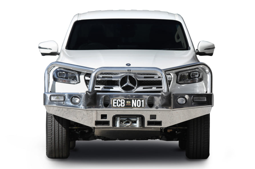 MERCEDES-BENZ X CLASS Winch Bullbar with Bumper Lights (04/18 to 05/20)