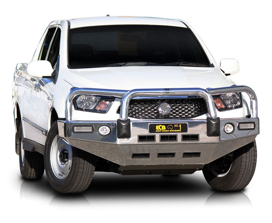 SSANGYONG ACTYON SPORTS Bullbar with Bumper Lights (03/12 to 01/17)