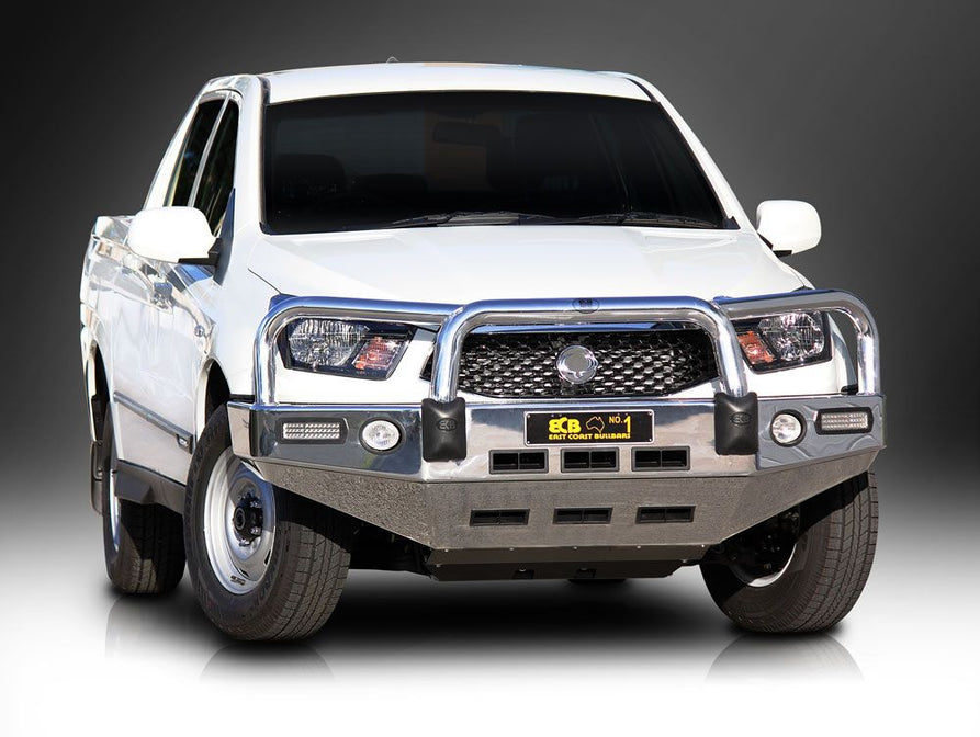 SSANGYONG ACTYON SPORTS Bullbar with Bumper Lights (03/12 to 01/17)
