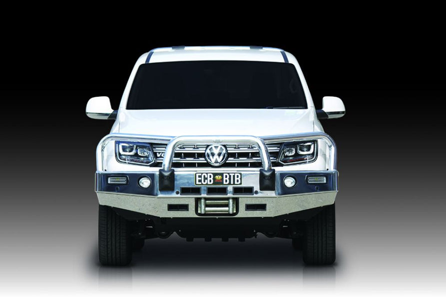 VOLKSWAGEN AMAROK  Winch Bullbar with Bumper Lights (09/16 to 11/22)
