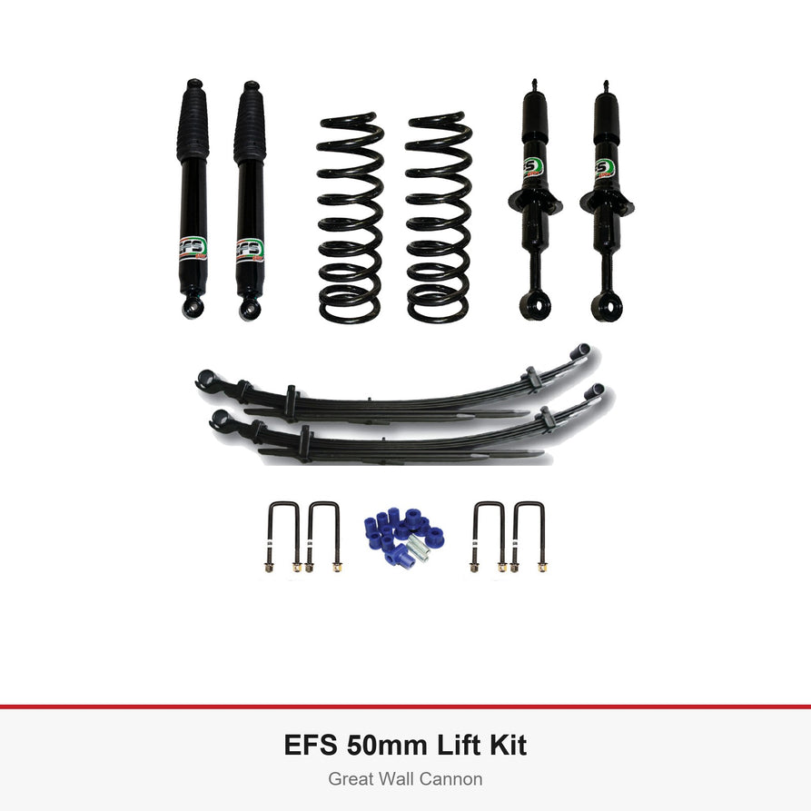 EFS 50mm Lift Kit - Suits Great Wall Cannon