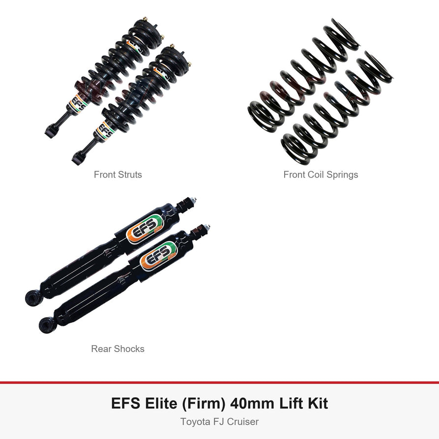 EFS Elite (Firm) 40mm Lift Kit - Suits Toyota FJ Cruiser