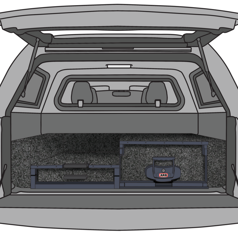 ARB Drawer Bundle – Left Roller Floor (Low-Height), Right Drawer, Left Side Floor Adaptor – 1355mm