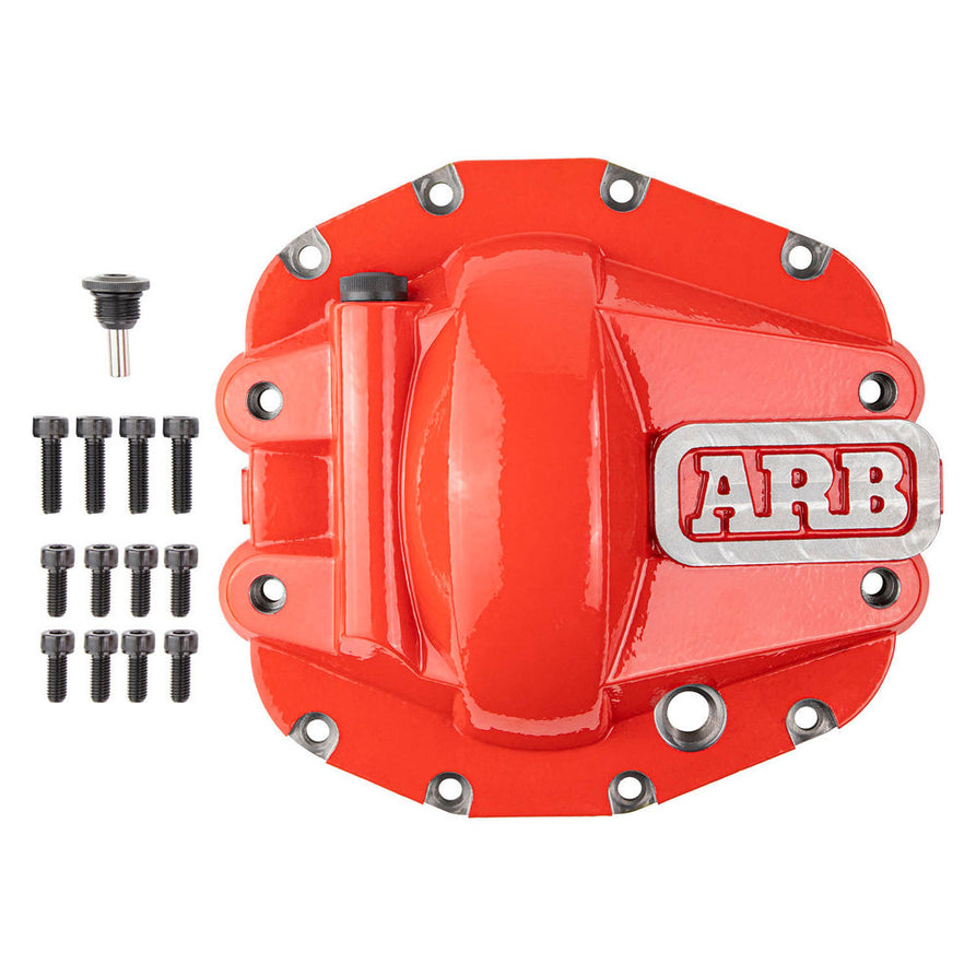 ARB Differential Cover with Red Finish Suitable For Jeep Wrangler JL and Gladiator JT – 0750011