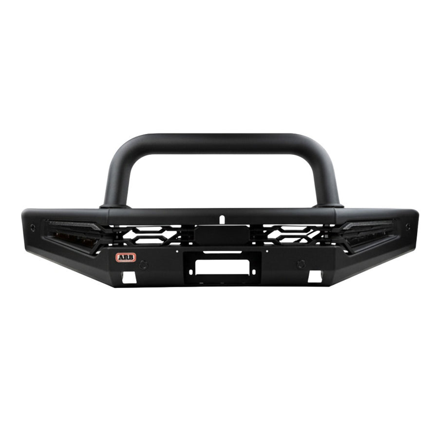 ARB Summit Sahara MkII Bull Bar with Matt Black Tube Suitable For Toyota Hilux wide body – B03136