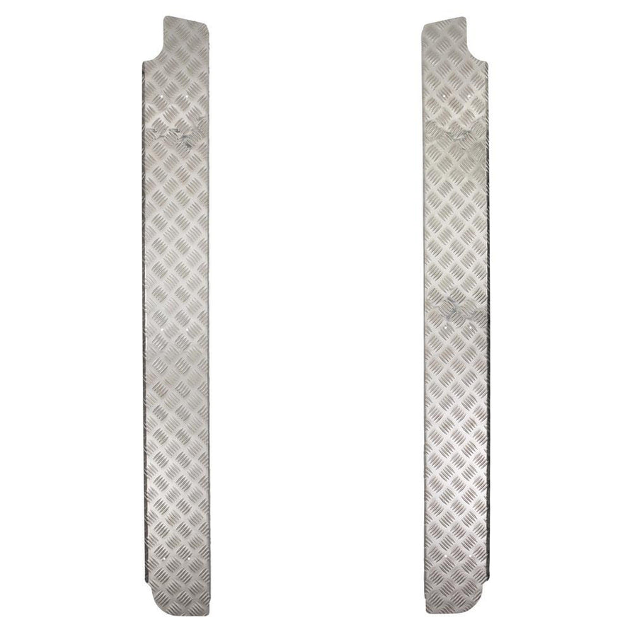 ARB Deluxe Side Steps and Rails with Aluminium Tread Suitable For 80 Series – B03395